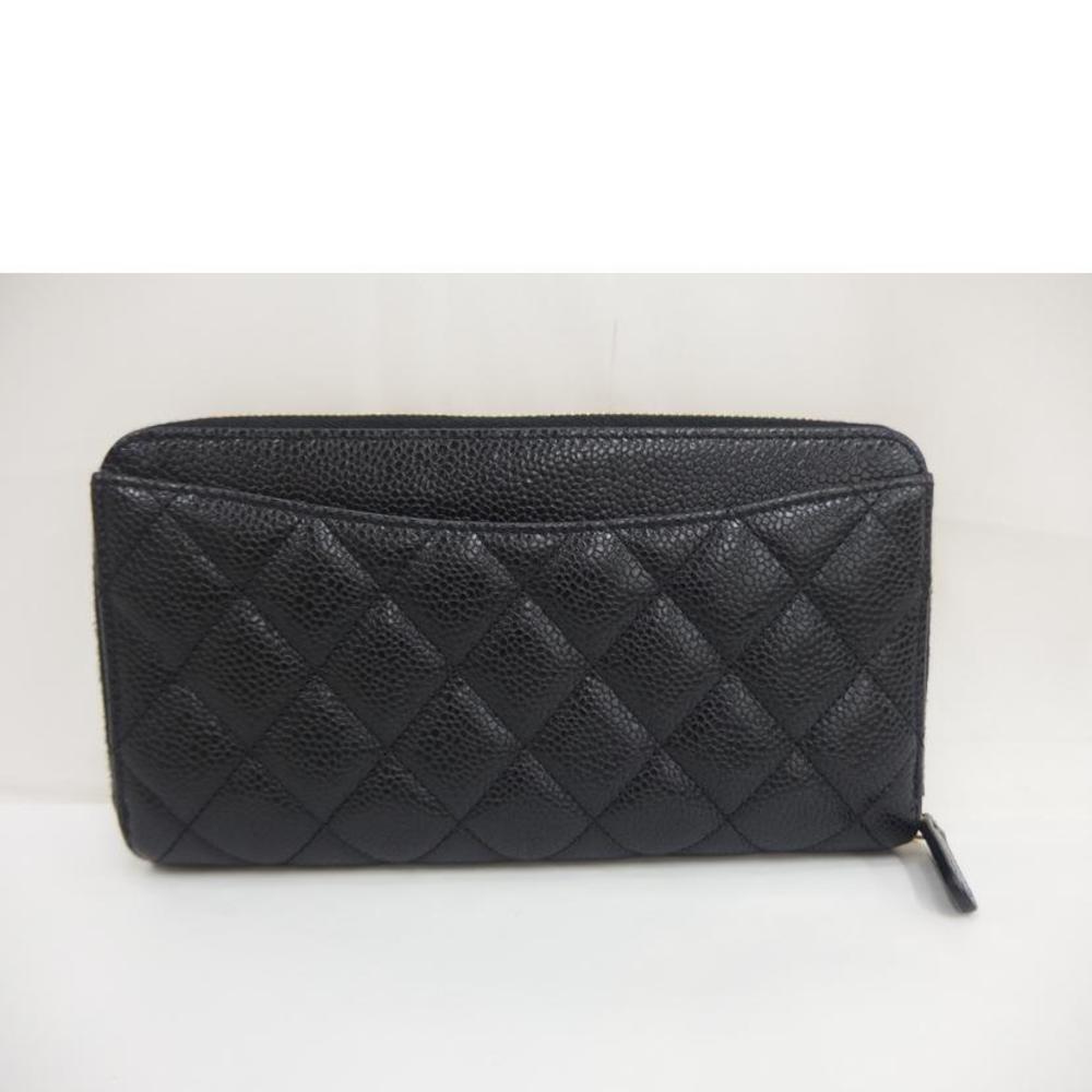 Chanel Case Bag Coin Round Matelasse Black